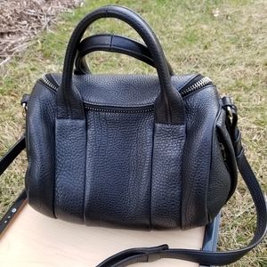 Alexander Wang Mini Rocco Duffel Stud Black Gold